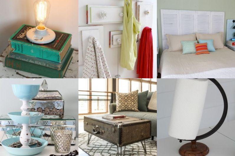 Flohmarkt-Sachen in tolle Möbel upcyclen