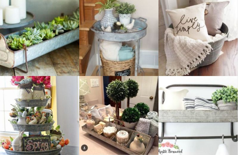 Hübsche Deko-Elemente aus verzinktem Stahl