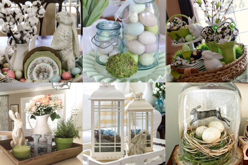 Hübsche DIY Deko-Arrangements für Ostern
