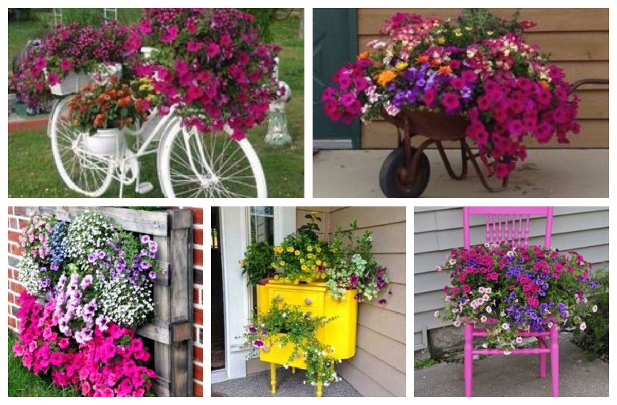 10 wunderschöne Blumenbeet Ideen :)