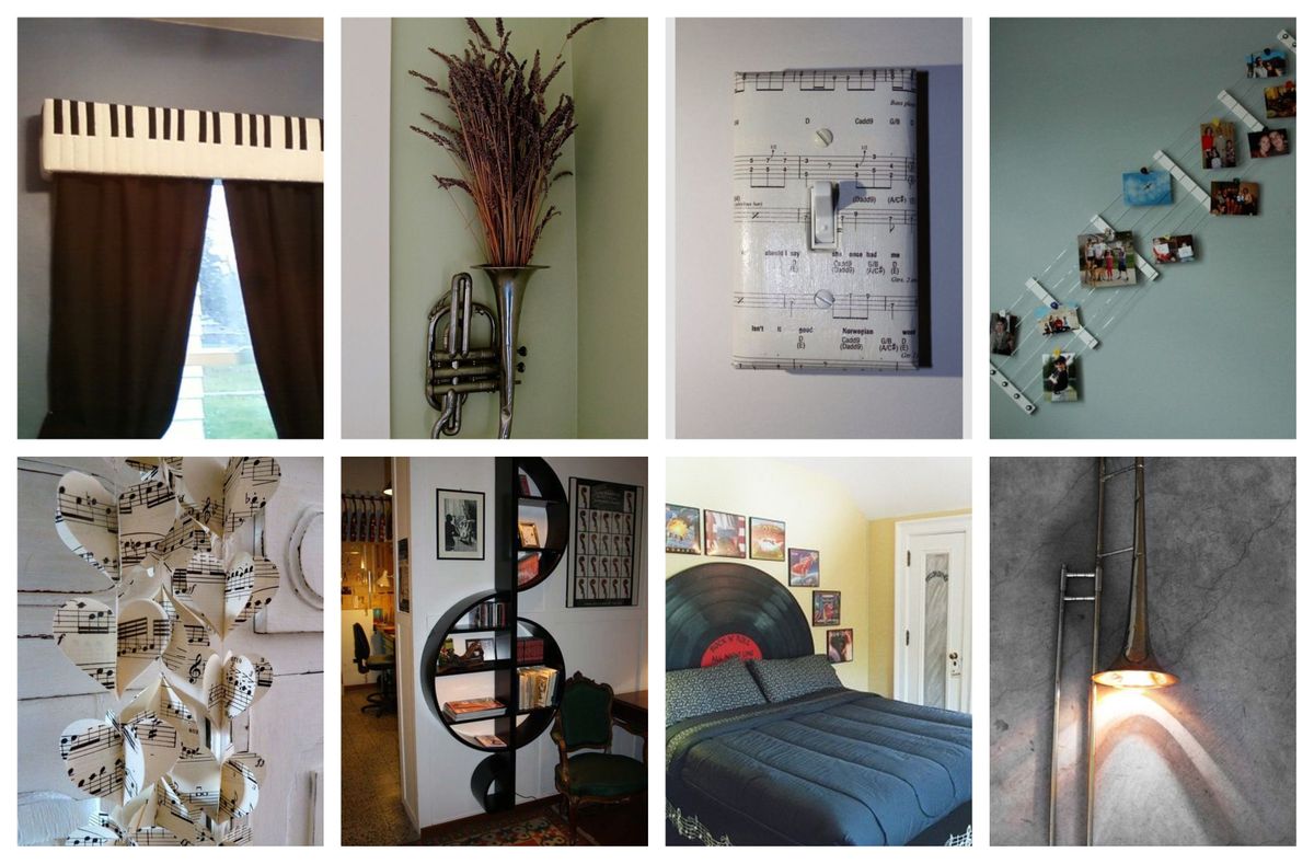 10 tolle DIY Deko Ideen für Musikliebhaber :)
