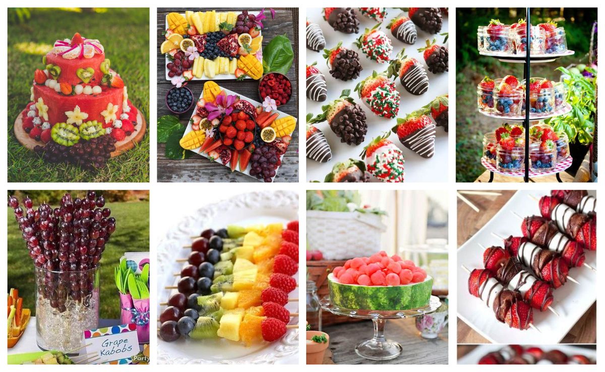Sommerparty: 45 super leckere und gesunde Ideen aus Obst :)