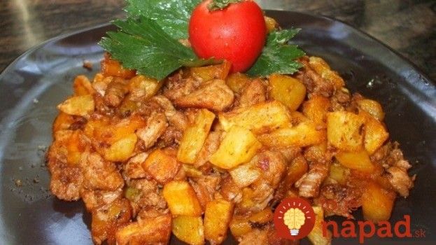 Balaton-Spezialität: Mega leckeres Hühnerfleisch mit Kartoffeln