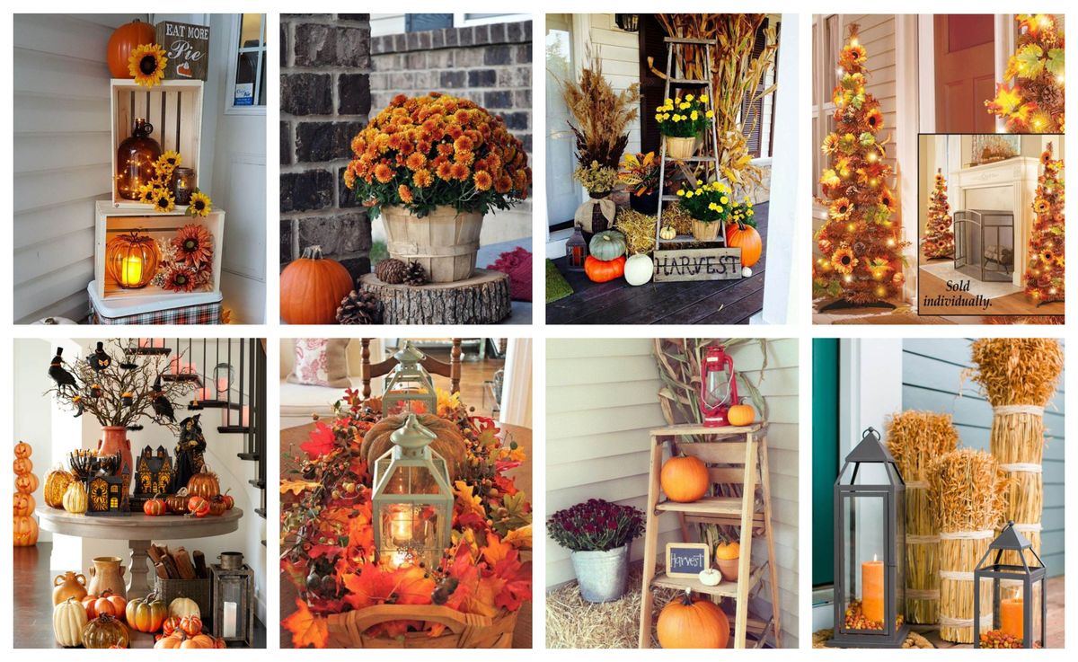 Wunderschöne DIY Dekoideen für den Herbst :) :)