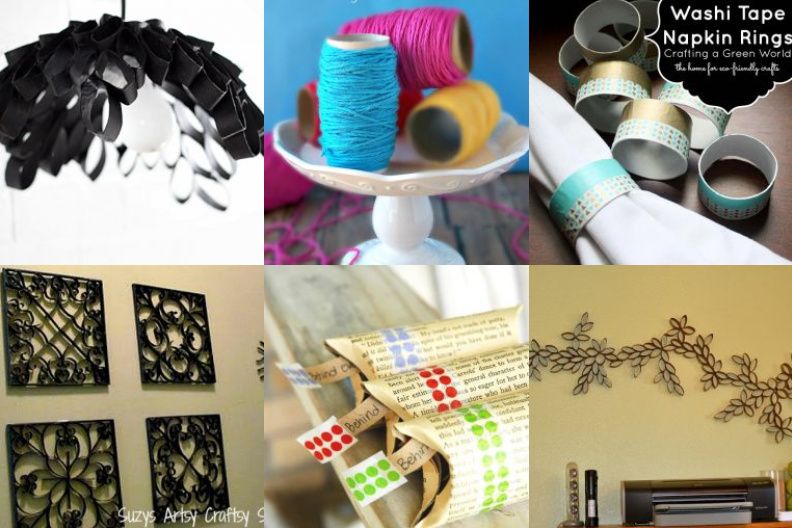 Mit Toilettenpapierrollen basteln