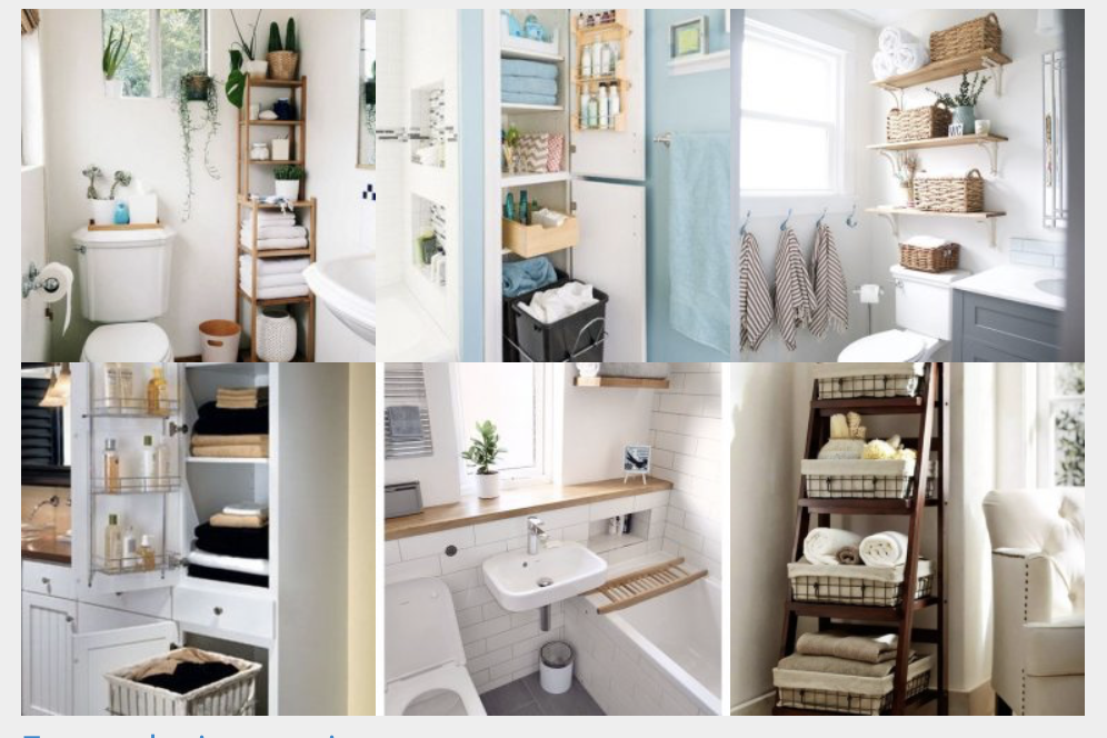 50 Tricks für mehr Platz auch in den kleinsten Bädern! :)