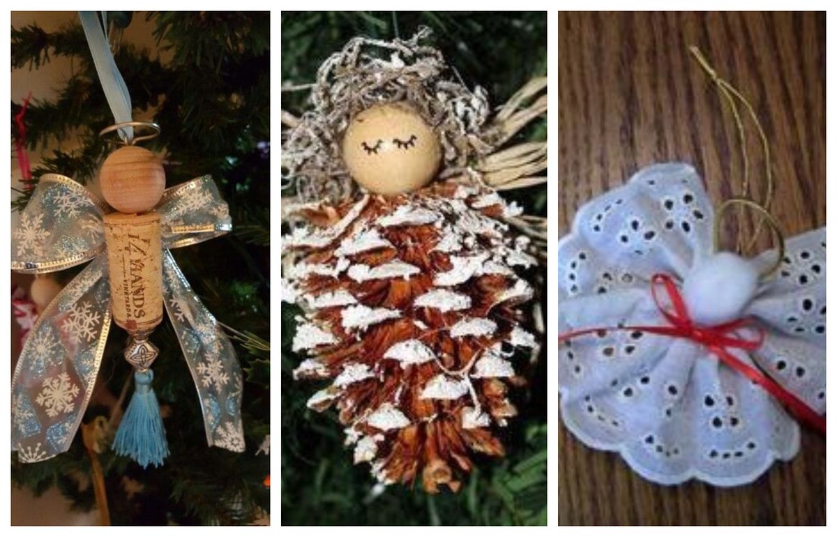 10 interessante weihnachtliche Engelchen-Deko :)