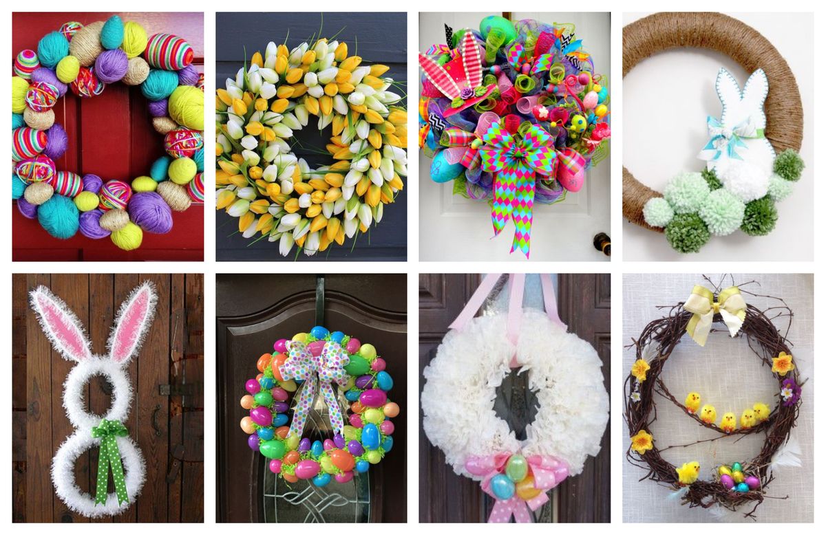 Osterkranz basteln: tolle Diy Ideen