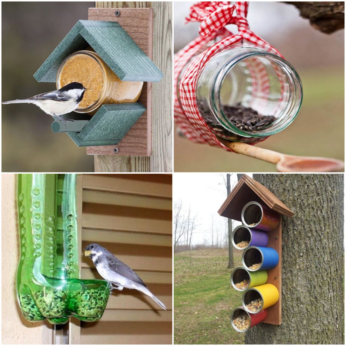 Vogel-Futterhaus selber bauen