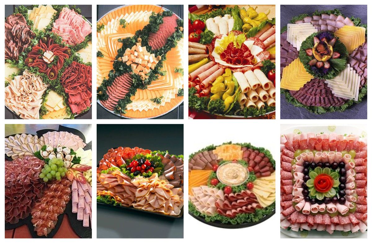 Kalte Platten selber machen & dekorieren – einfache Ideen :)