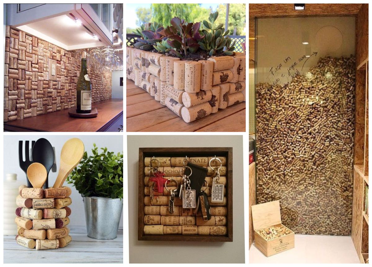 Kreative Diy Dekoideen aus Weinkorken