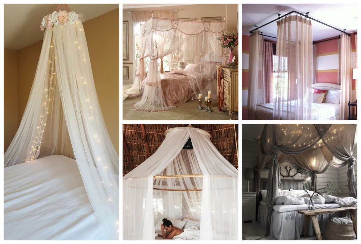 10 Stimmungsvolle Himmelbett Designs-Ideen und Inspirationen :)