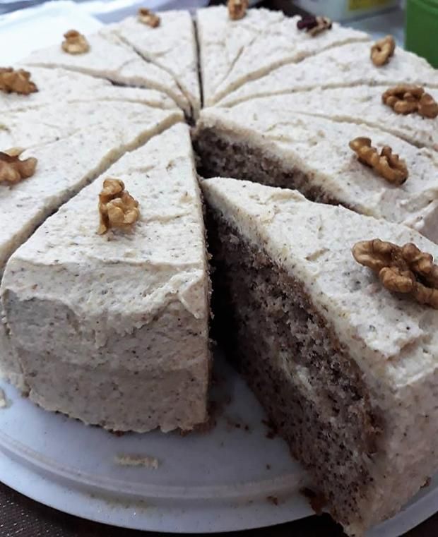 Leckere Nusstorte OHNE Mehl :P