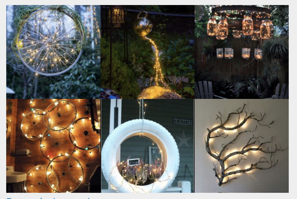 Verzaubernde Beleuchtungsideen für drinnen und draußen :)