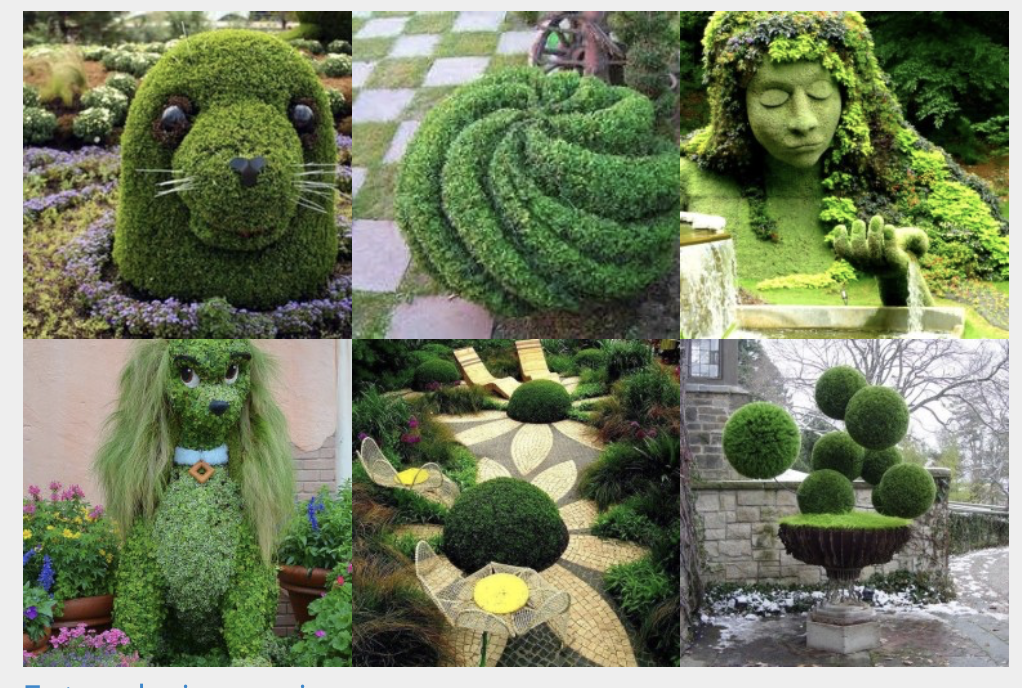 MEGA schöne Formen  für euren Buchsbaum :)