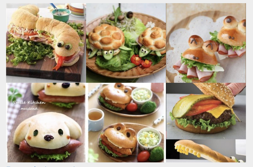 Bunte und leckere Brote  für Kinder :)