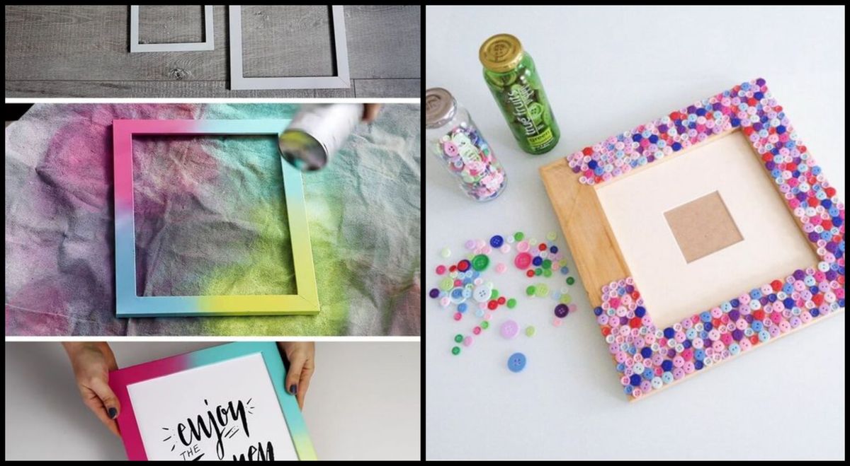 Bilderrahmen selber machen :)