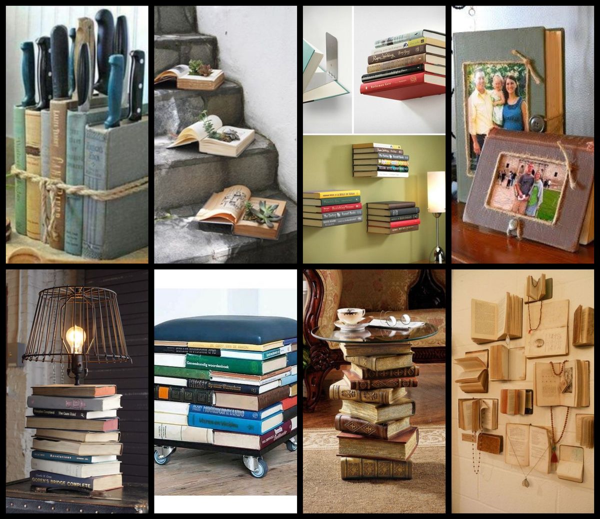 10+ Kreative Upcycling-Ideen für alte Bücher