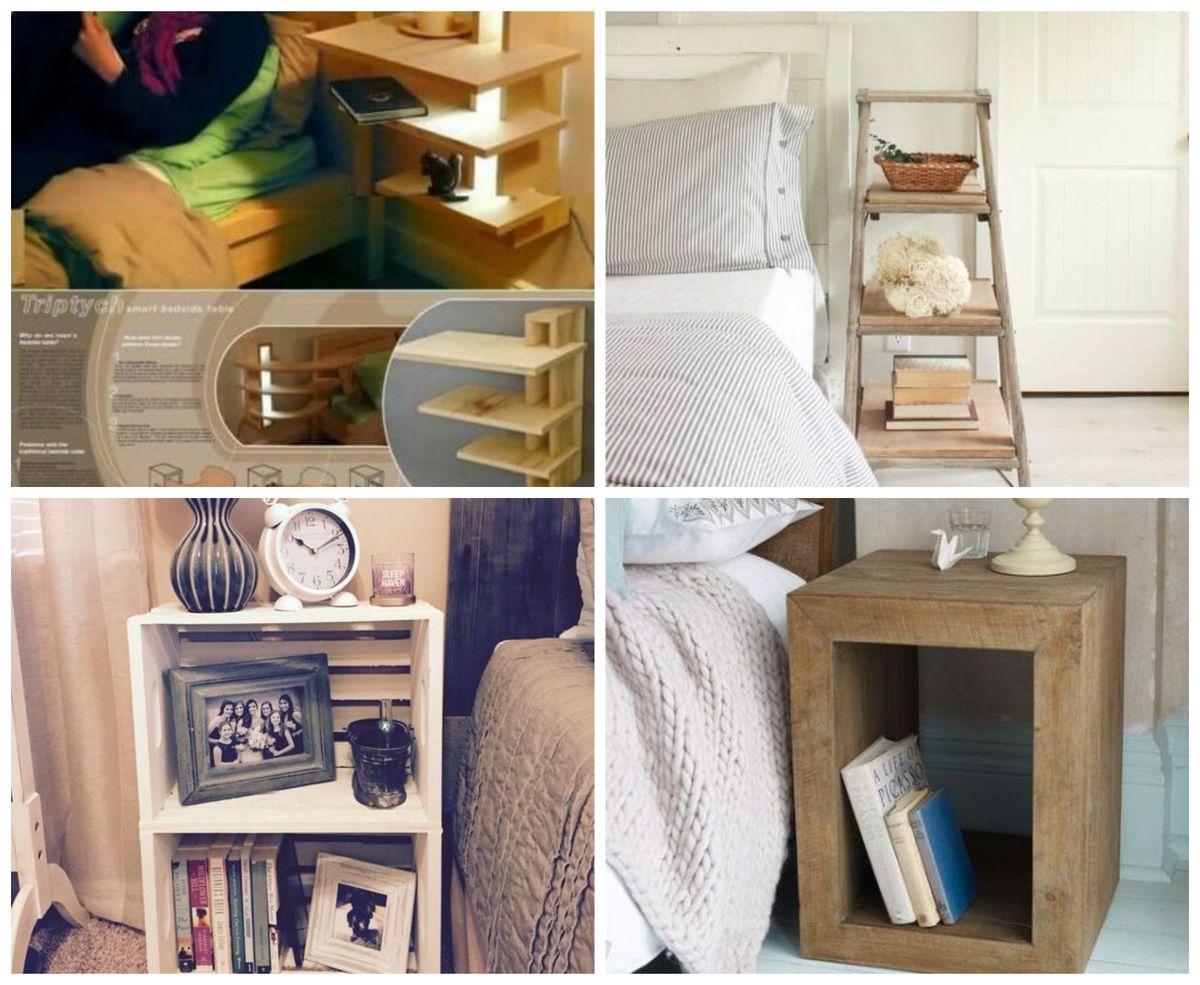 Nachttisch selber bauen: kreative Ideen :)