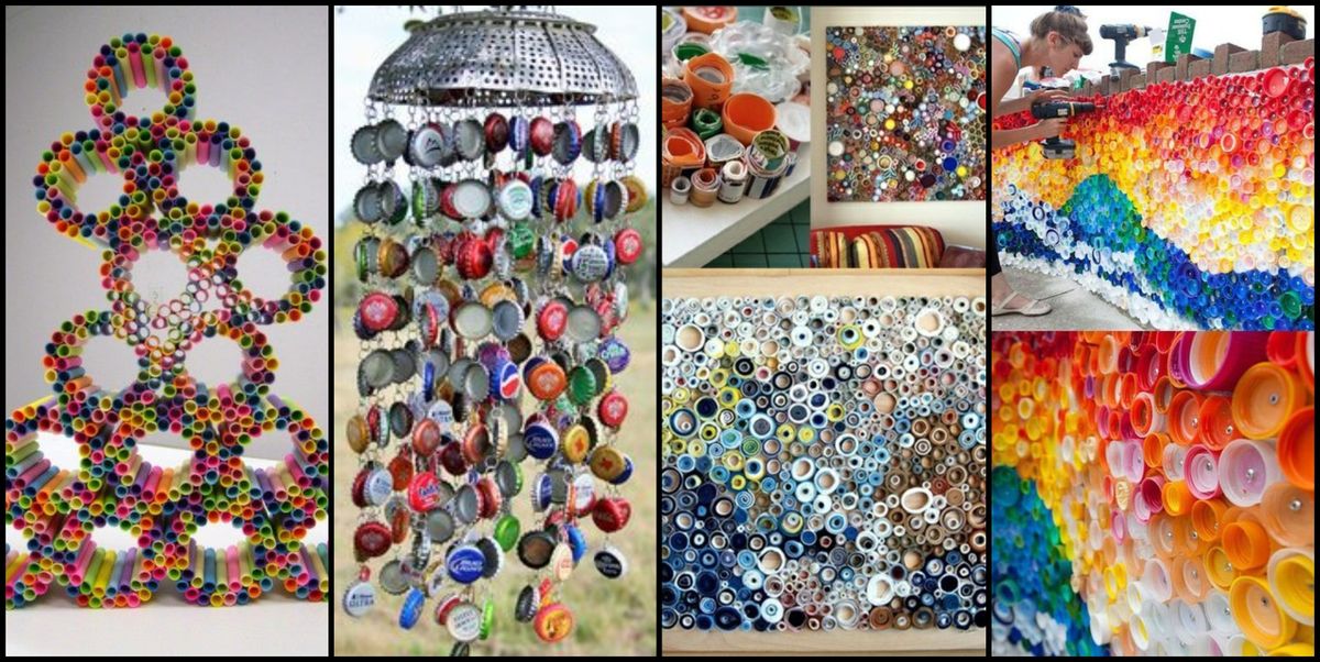 Deko aus Müll – verschiedene interessante Upcycling Ideen