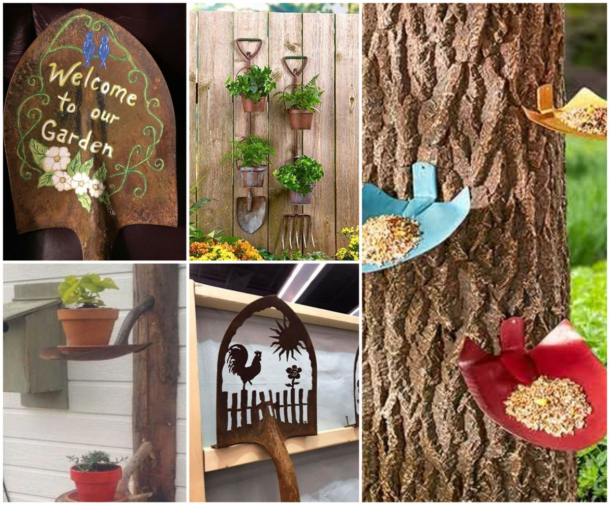Upcycling – 11 Stilvolle Diy Dekoideen mit alten Schaufeln