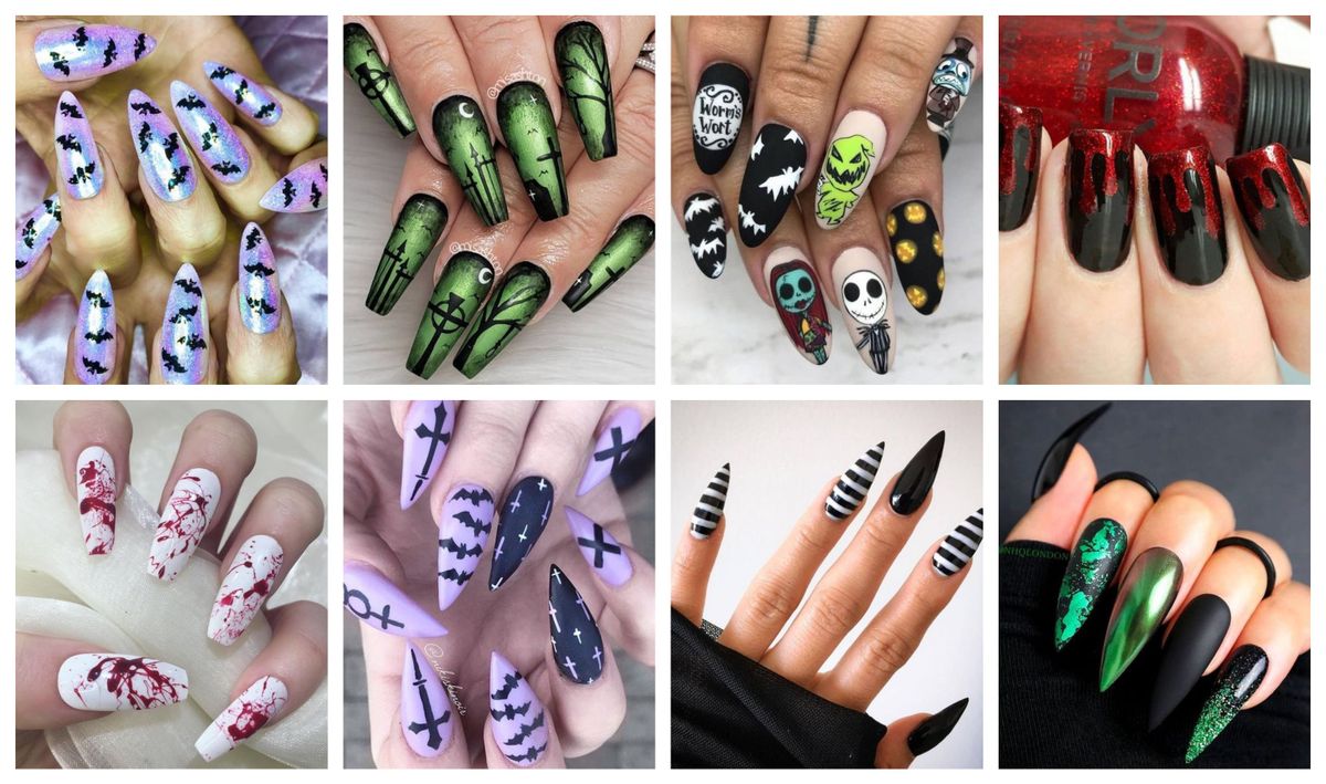Halloween Nägel – wunderschöne Inspirationen :)