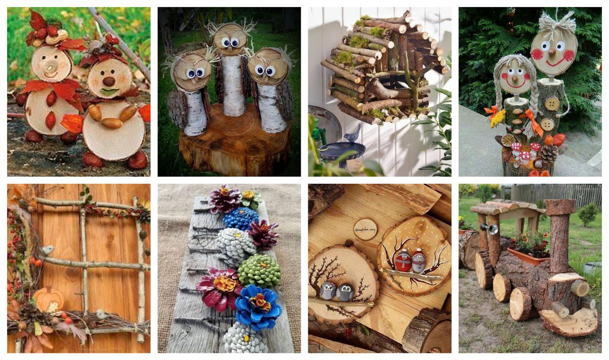 Herbstliche Atmosphäre mit Naturmaterialien schaffen :)