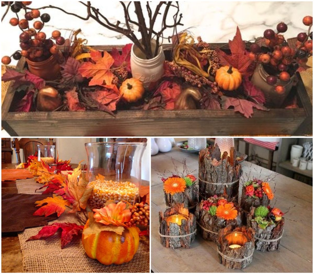 Herbst-Tisch Einstellung: kreative Dekoideen :)