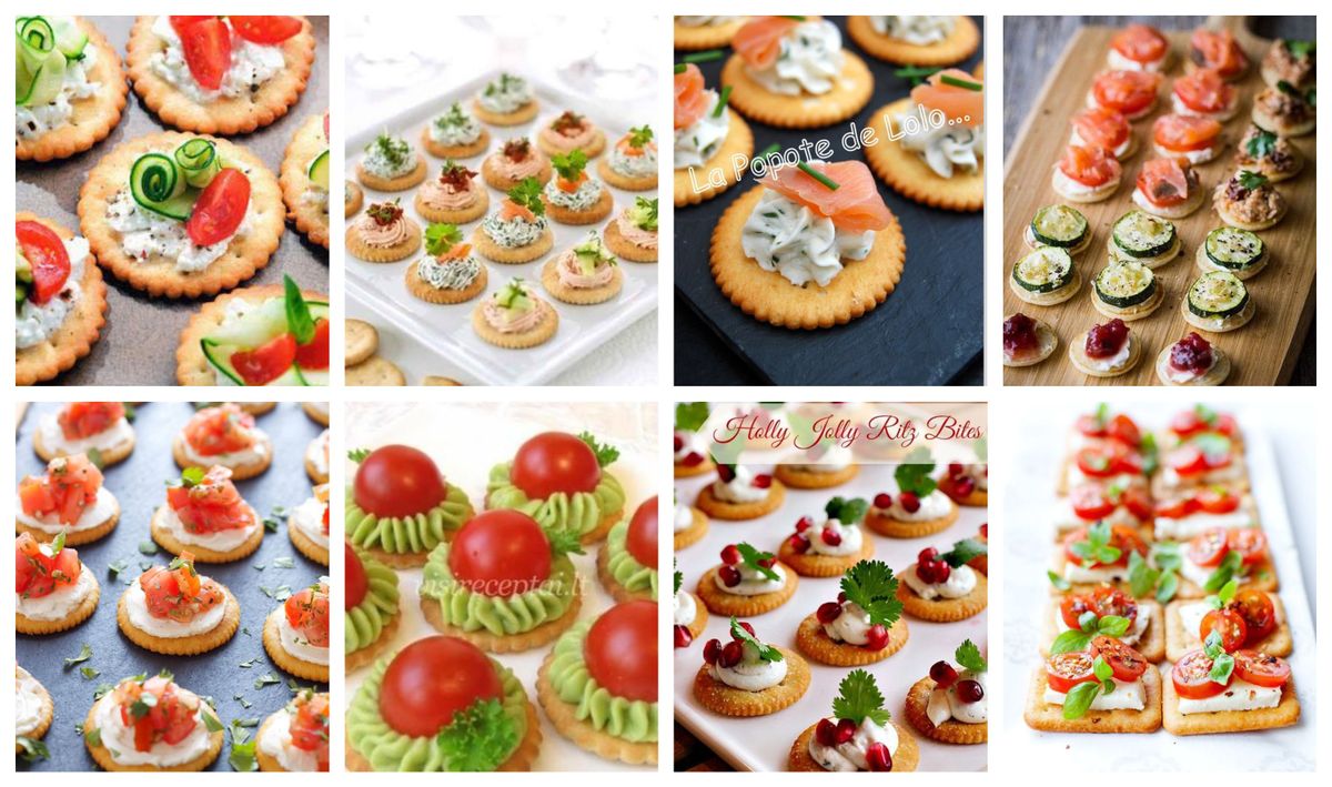 Einfache Ideen für Fingerfood mit salzigen Crackers – schnell und günstig :)
