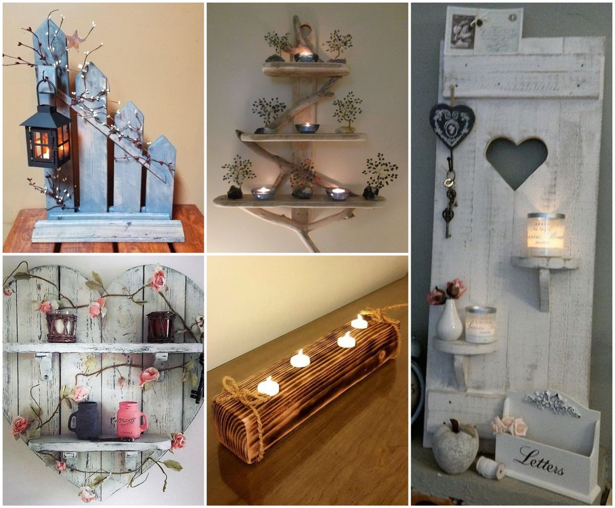 Tolle gemütliche Holz-Dekoideen :)