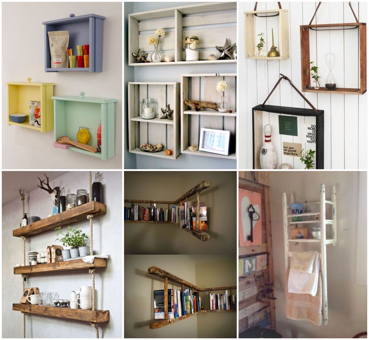 Wandregale selber machen: 10+ kreative Ideen