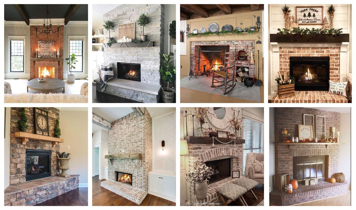 Wunderschöne Kamin-Ideen für das Wohnzimmer :)
