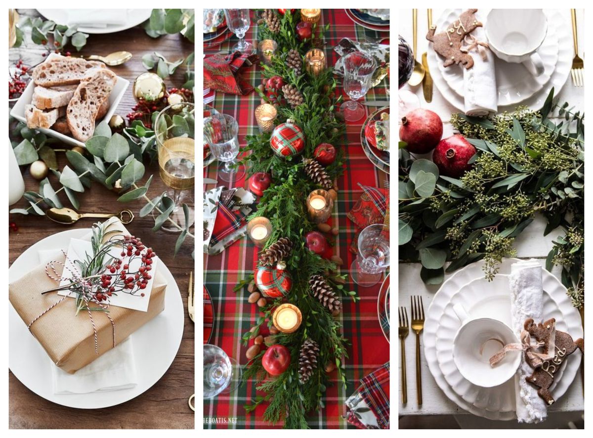 10+ atemberaubende Weihnachtstisch Einstellung-Ideen! :)