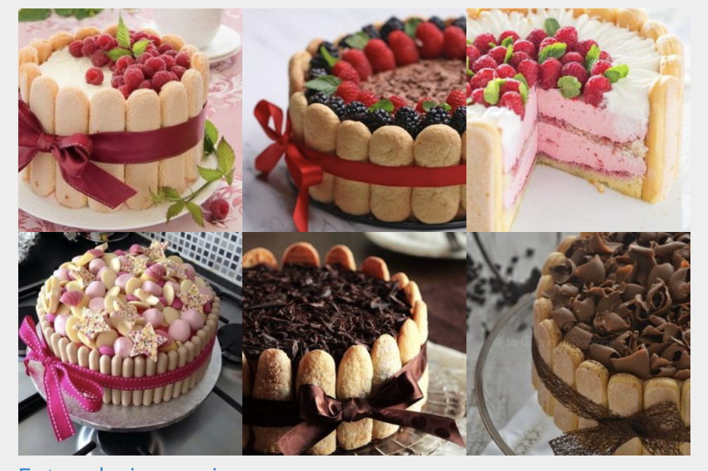 REZEPT für einfache Torten mit Löffelbiskuits :)