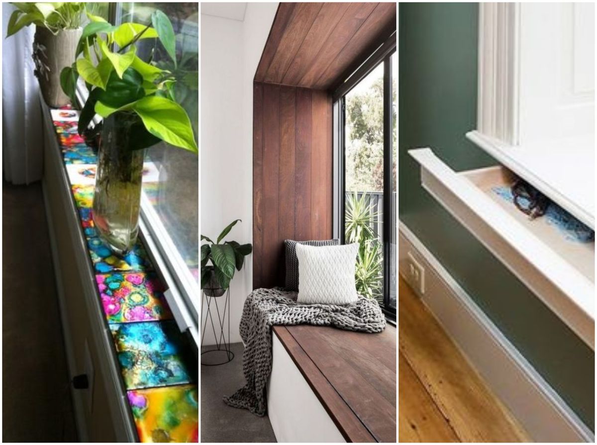 10+ Stilvolle Ideen für Fensterbank