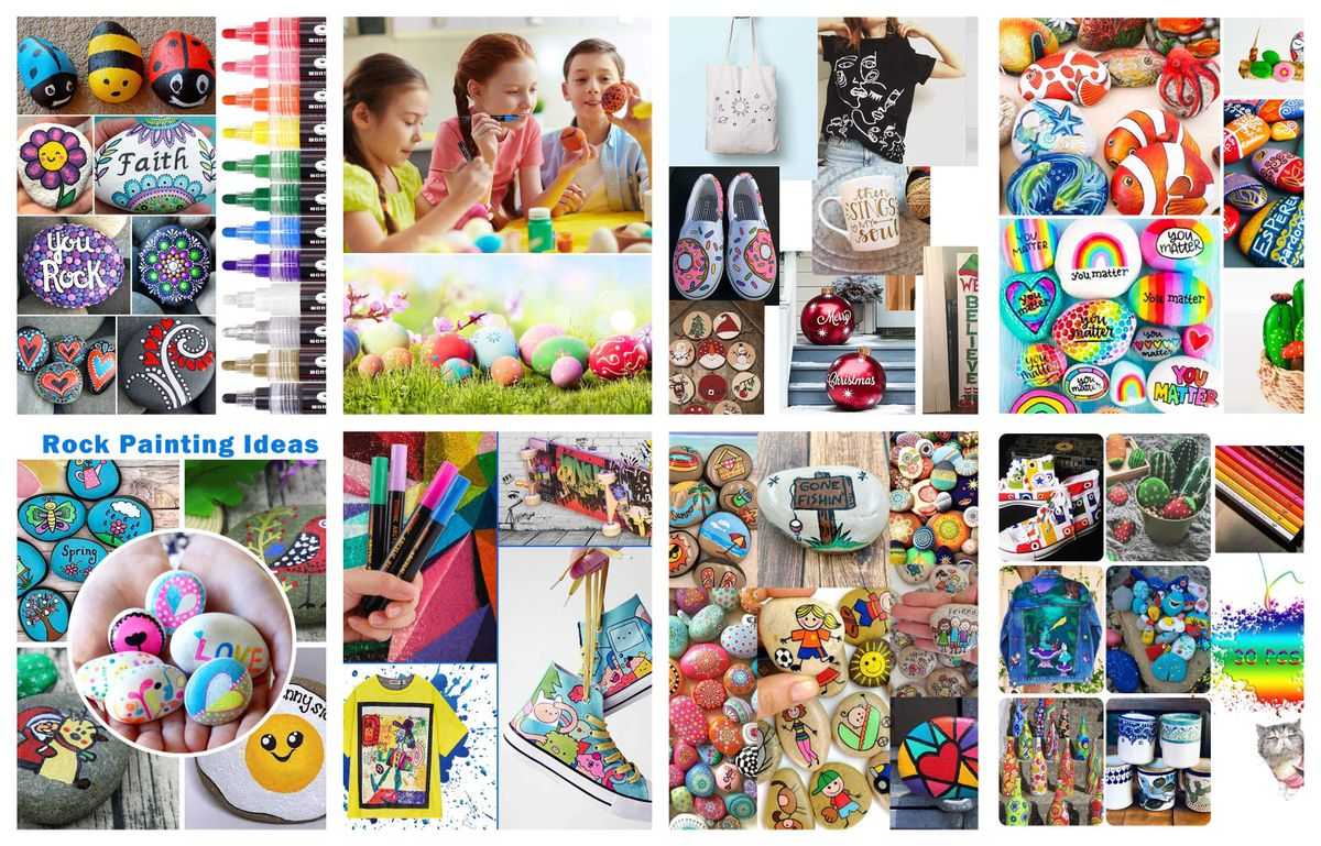 Acrylstifte mal anders – tolle Ideen für Kinder und Erwachsene!