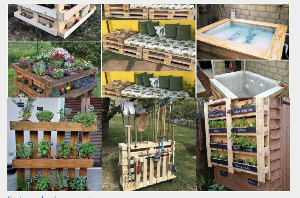 Garten mit Paletten gestalten – Ideen für wenig Geld :)