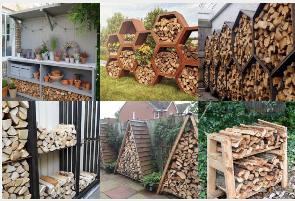 Brennholz richtig und platzsparend lagern!!! :)