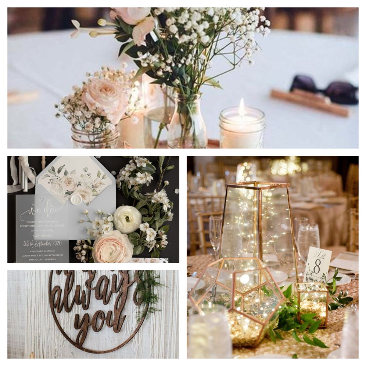 Elegante Hochzeitsdeko-Inspirationen für Ihren großen Tag