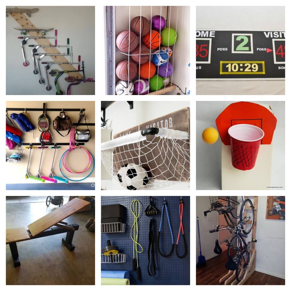 Sport DIY und Ideen für organisiert Garage