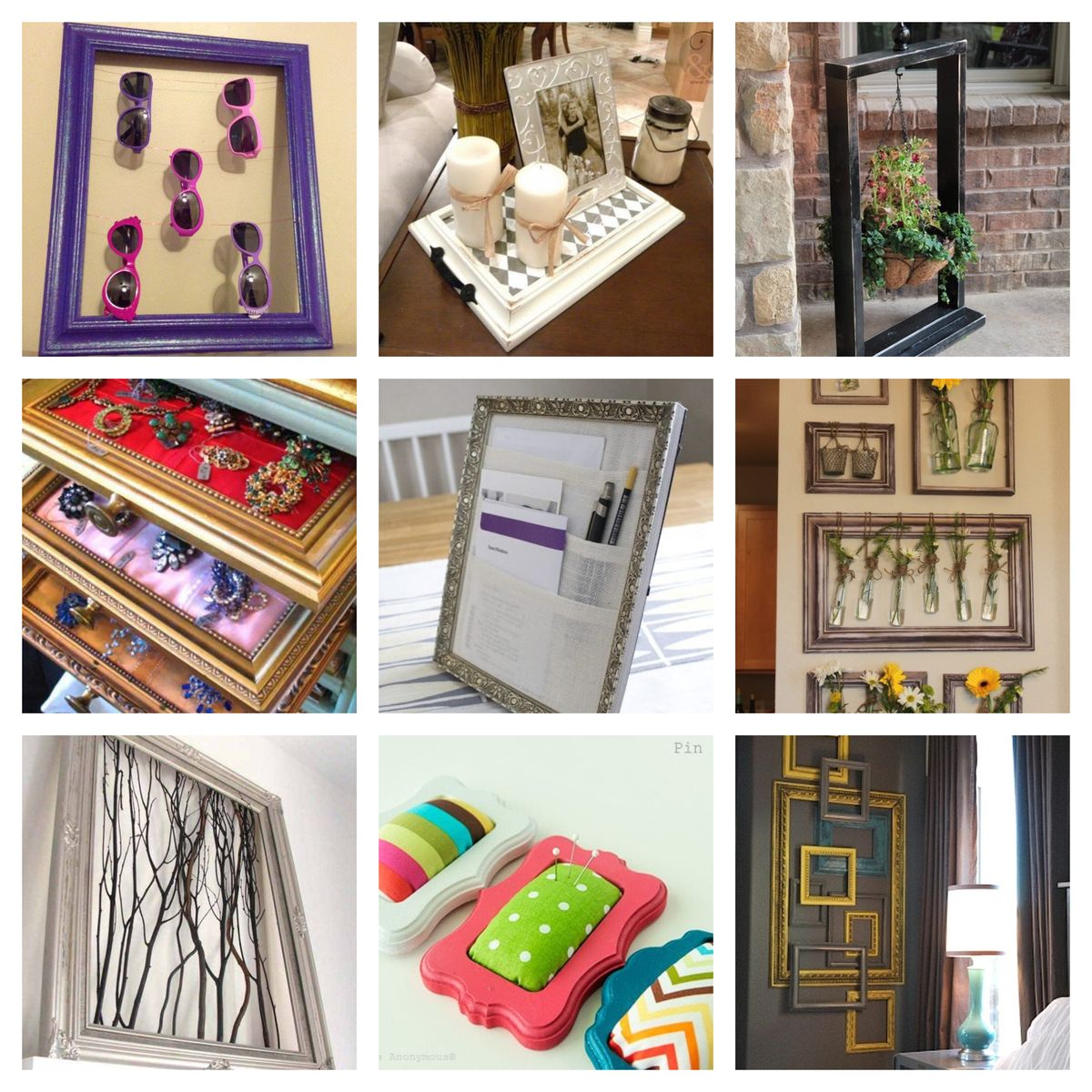 Upcycling – 35 kreative Ideen für alte Bilderrahmen