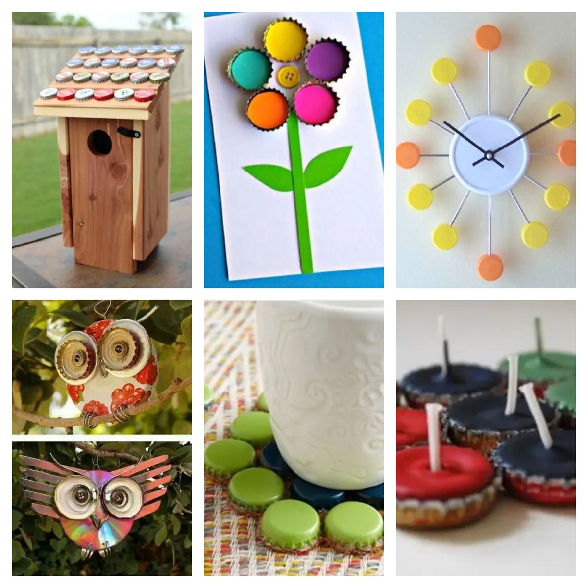 Upcycling – Tolle umweltfreundliche bastelideen aus Flaschendeckel