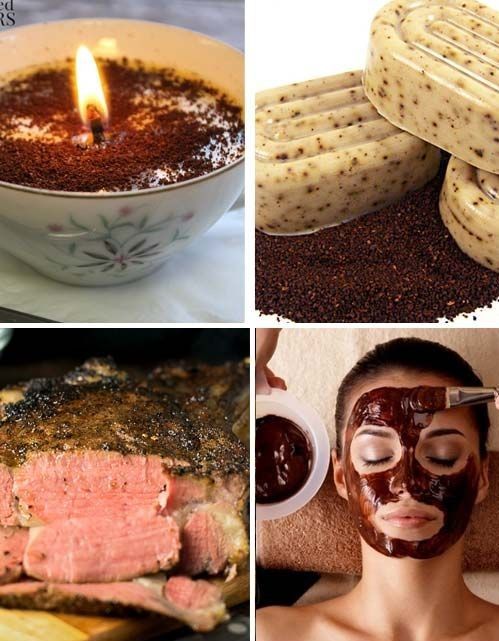 Kaffeesatz: 10 verschiedene praktische Ideen