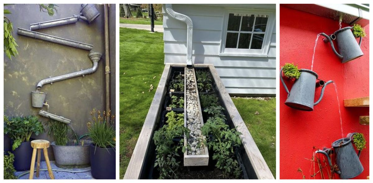 Kreative DIY Regenablauf-Ideen :)