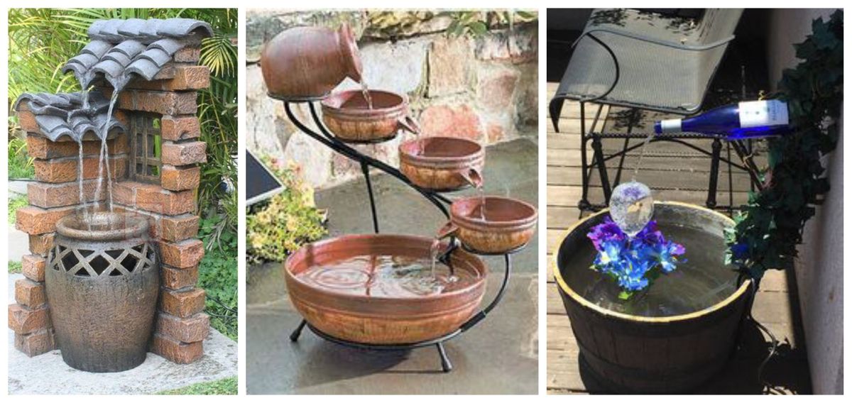 10 coole Ideen für einen Wasserfall im Garten :)