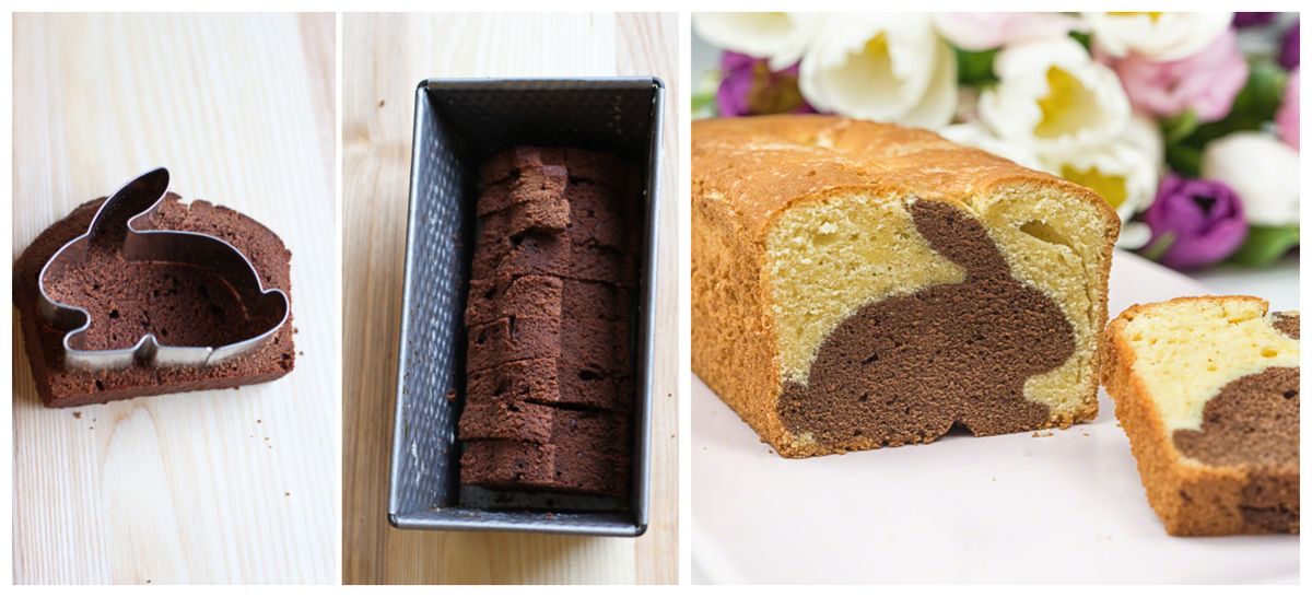 Schneller Kuchen mit einer Oster-Überraschung :)