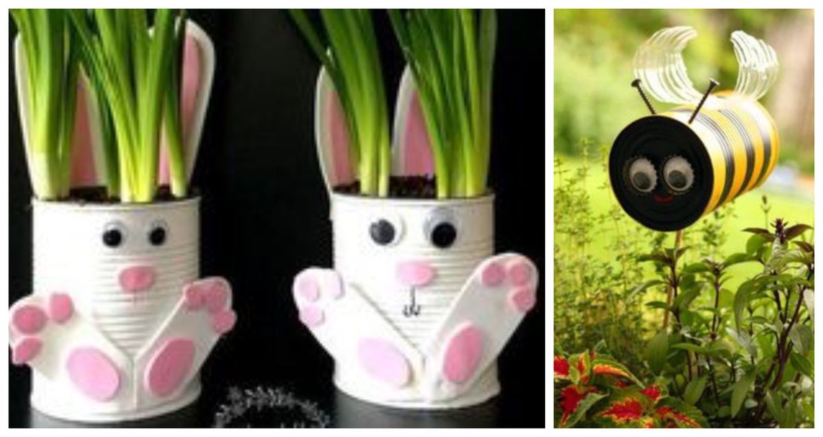 Lustige Tierchen aus Konserven basteln :)