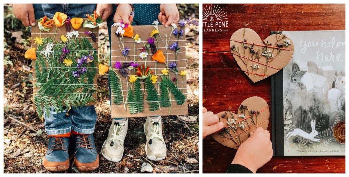 Ein einfaches blumiges Projekt nicht nur für Kinder :)