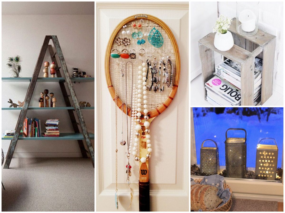 21 Verschiedene Möglichkeiten, alte Sachen wiederverwenden