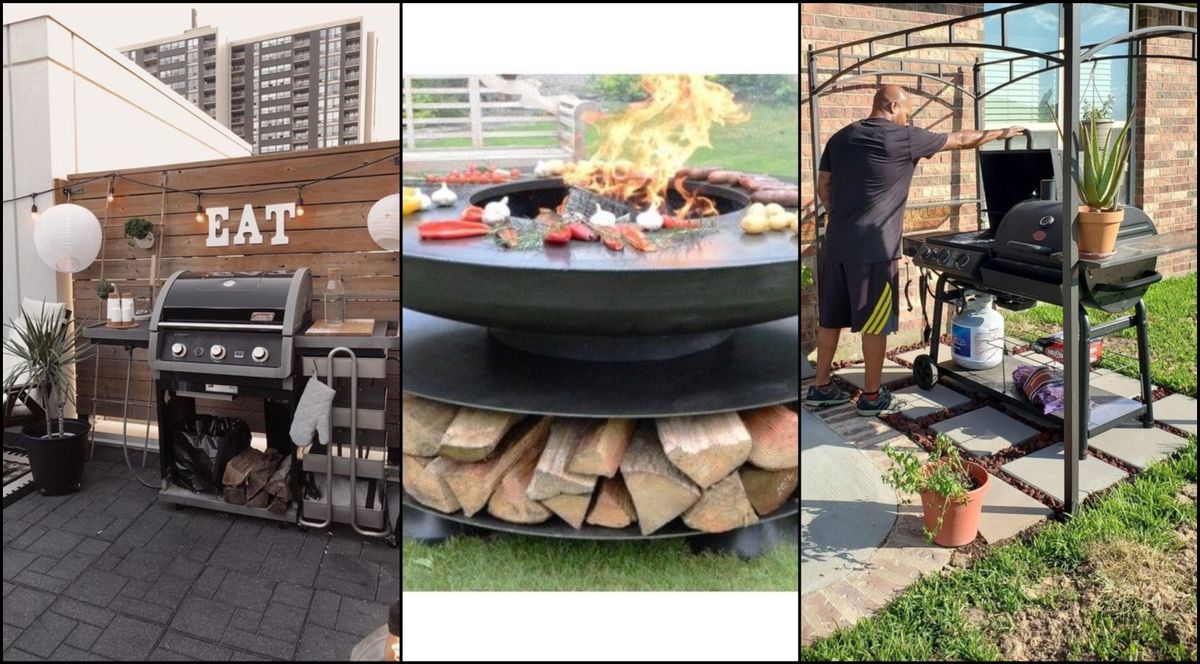 DIY Grillplätze: 10+ Garten Inspirationen